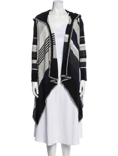 Pre-owned Line Cashmere Striped Sweater In Multi