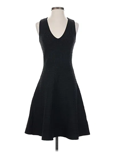 Pre-owned Line Cocktail Dress In Black