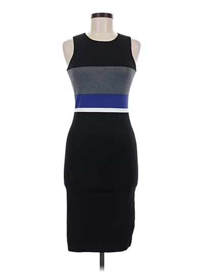 Pre-owned Line Cocktail Dress In Gray