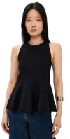 Line & Dot Amina Top Black