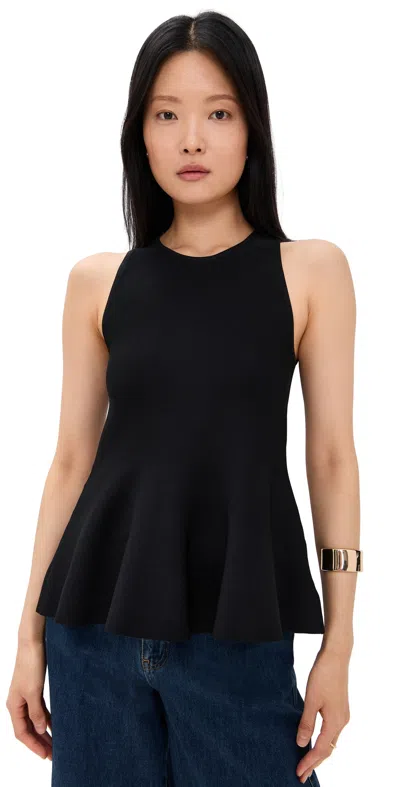 Line & Dot Amina Top Black