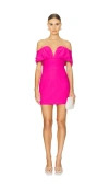 Line & Dot Amore Mini Dress In 粉色