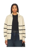 Line & Dot Bastille Sweater In 크림 & 블랙