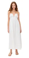 Line & Dot Bendetta Maxi Dress White In White