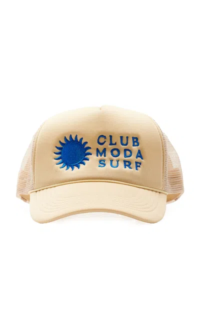 Line & Dot Exclusive Club Moda Baseball Cotton Cap In Neutral