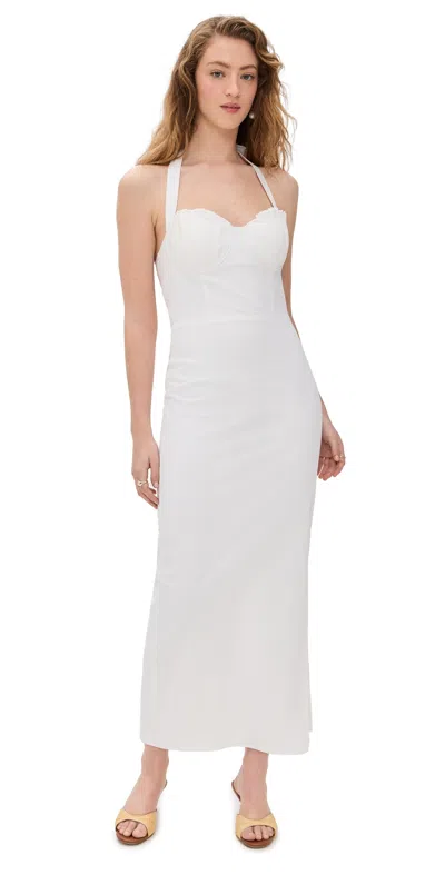 Line & Dot Fable Maxi Dress White
