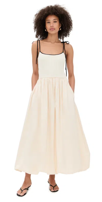 Line & Dot Jules Dress Cream In Neutral