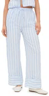 Line & Dot Kamari Pants Blue In Blue