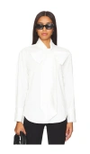 Line & Dot Kinny Top In 象牙白