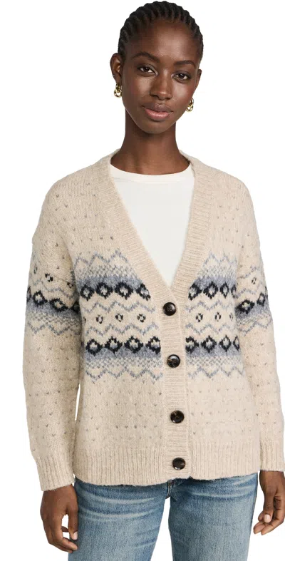 Line & Dot Kristy Cardigan Grey Multi