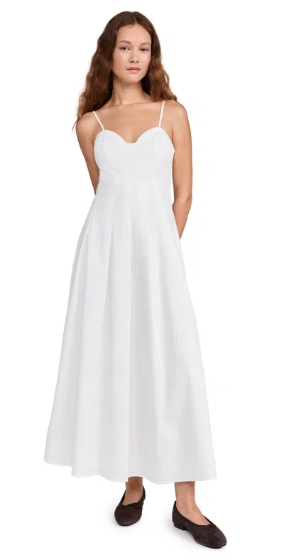 Line & Dot Lacie Midi Dress White
