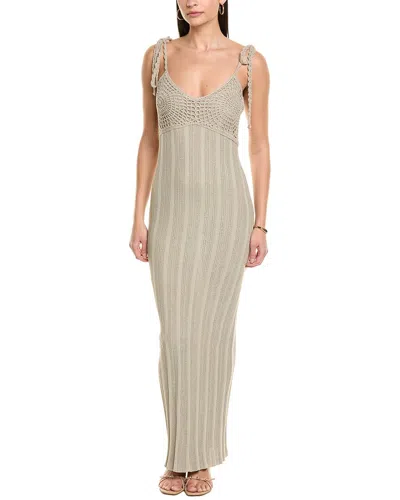 Line & Dot Crochet Maxi Dress