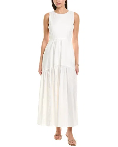 Line & Dot Cutout Maxi Dress