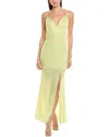 Line & Dot Sequin Maxi Dress