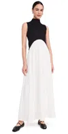 LINE & DOT MASHA DRESS BLACK AND CREAM