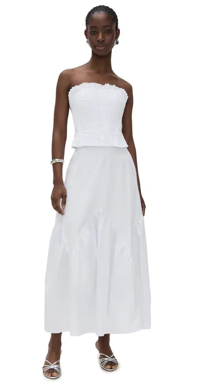 Line & Dot Ophella Dress White