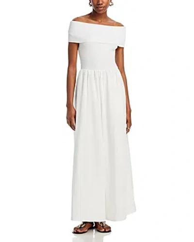 Line & Dot Providence Dress In Ivory