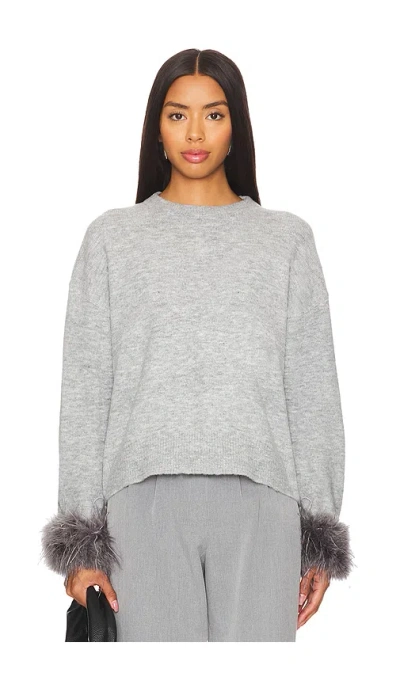 Line & Dot Royer Sweater In Grey