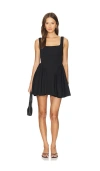 Line & Dot Sami Mini Dress In 黑色