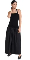 Line & Dot Tanner With Halter Top Black In Black