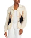 Line & Dot Weller Sweater Ivory Multi In Cream