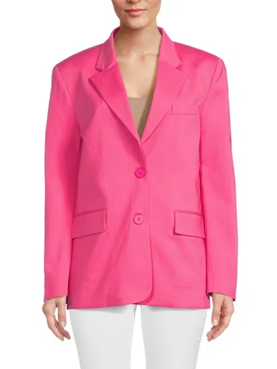 Line & Dot Chloe Blazer In Fuchsia