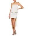 Line & Dot Fable Skirt In White