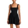 Line & Dot Sami Mini Dress In Black