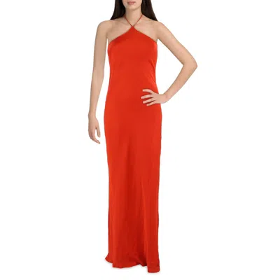Line & Dot Womens Shimmer Polyester Slip Dress