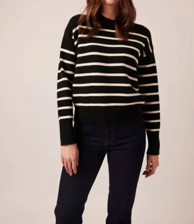 Line Greir Striped Sweater In Parisienne