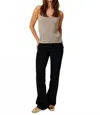 Line Mckena Knit Tank Top In Overcast In Nude