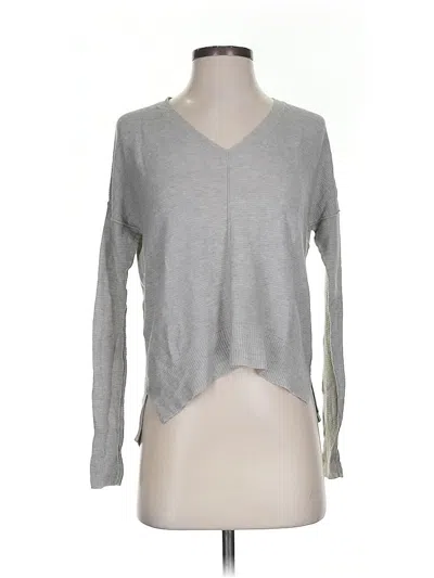 Pre-owned Line Pullover Sweater In Gray