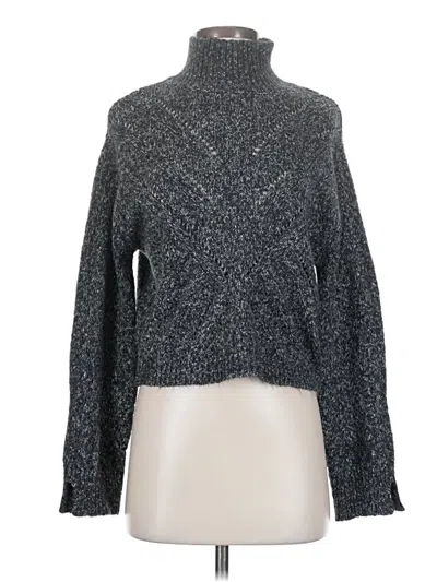Pre-owned Line Turtleneck Sweater In Gray