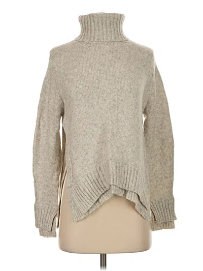 Pre-owned Line Turtleneck Sweater In Tan