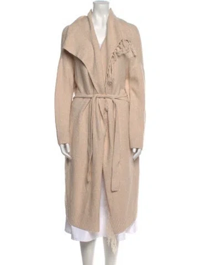 Pre-owned Line V-neck Sweater In Neutral