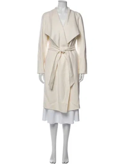 Pre-owned Line Wool Coat In Neutrals