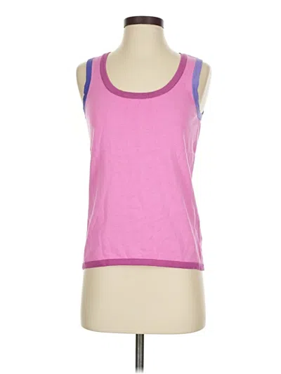 Pre-owned Linea By Louis Dell'olio Active Tank Top In Pink