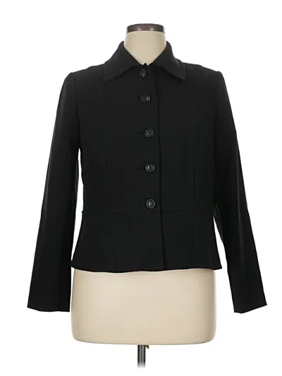 Pre-owned Linea By Louis Dell'olio Blazer Jacket In Black