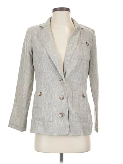 Pre-owned Linea By Louis Dell'olio Blazer Jacket In Gray