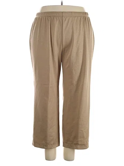 Pre-owned Linea By Louis Dell'olio Casual Pants In Tan