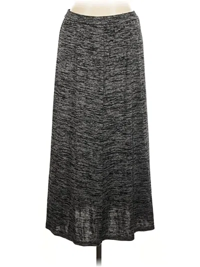 Pre-owned Linea By Louis Dell'olio Casual Skirt In Gray