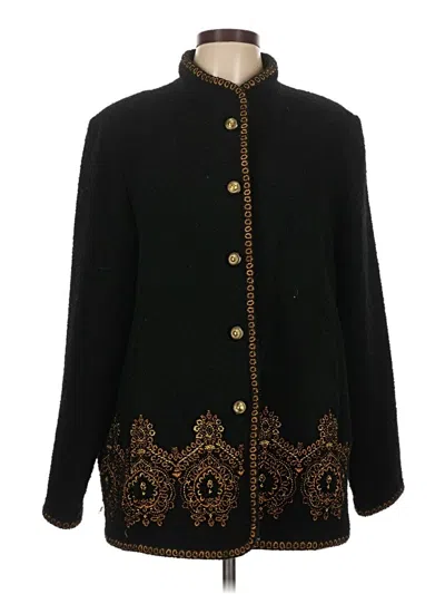 Pre-owned Linea By Louis Dell'olio Coat In Black