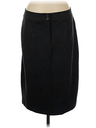 Pre-owned Linea By Louis Dell'olio Formal Skirt In Black