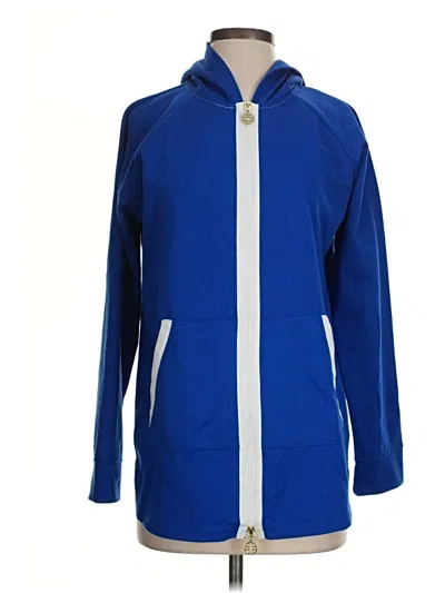 Pre-owned Linea By Louis Dell'olio Raincoat In Blue