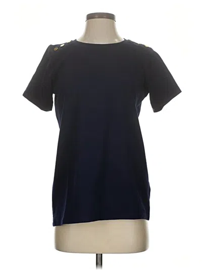 Pre-owned Linea By Louis Dell'olio Short Sleeve T-shirt In Blue