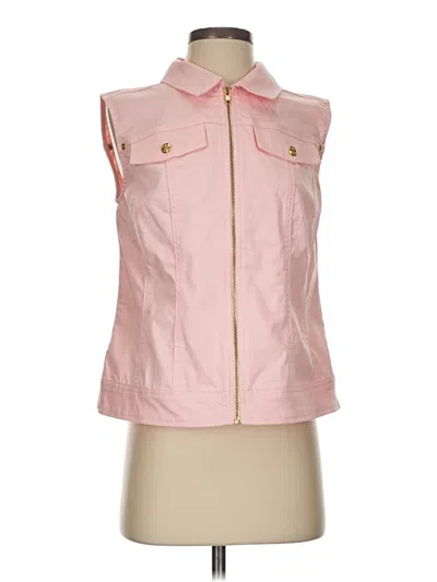 Pre-owned Linea By Louis Dell'olio Vest In Pink