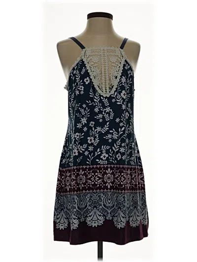 Pre-owned Linea Donatella Casual Dress In Blue