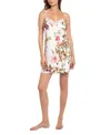 Linea Donatella Women's Flight Garden Floral Satin Chemise