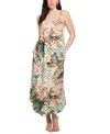 Linea Donatella Women's Milana Floral Maxi Nightgown