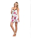 Linea Donatella Women's Sleepwear Toile Garden Chemise In White